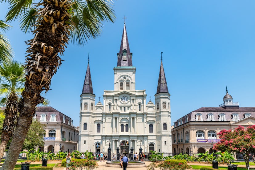 St. Louis Cathedral in central New Orleans
