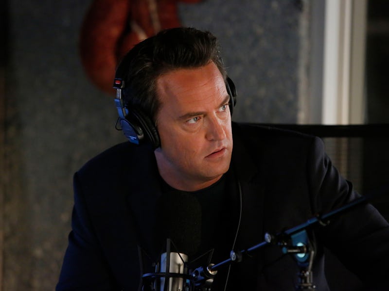 GO ON -- "GOOOOAAAALLLLDOLL!" Episode 113 -- Pictured: Matthew Perry as Ryan King -- (Photo by: Vivi...