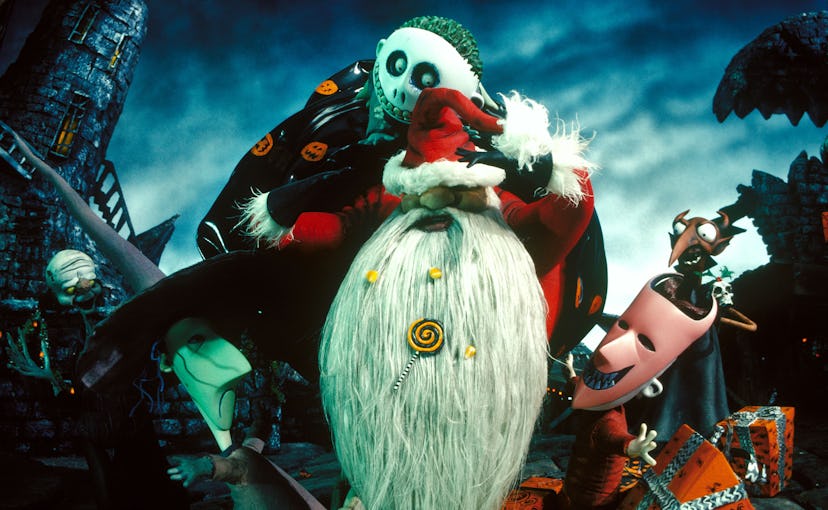On the set of The Nightmare Before Christmas, a stop motion musical fantasy film written and produce...