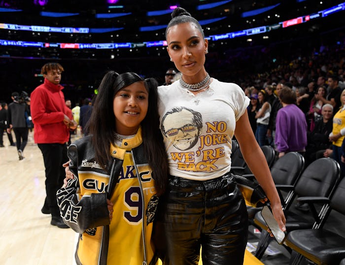 Kim Kardashian and North West dressed as 'Clueless' characters for Halloween.