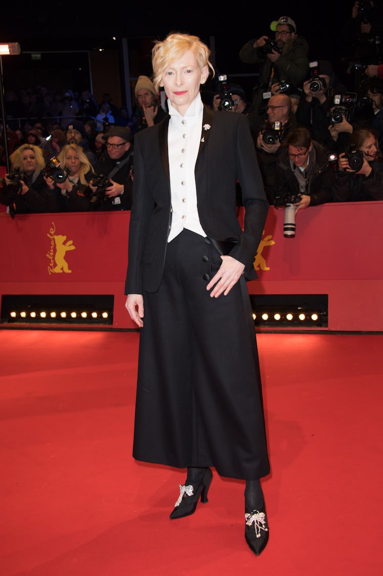 Tilda Swinton attends the Opening Ceremony & 'Isle of Dogs' premiere 