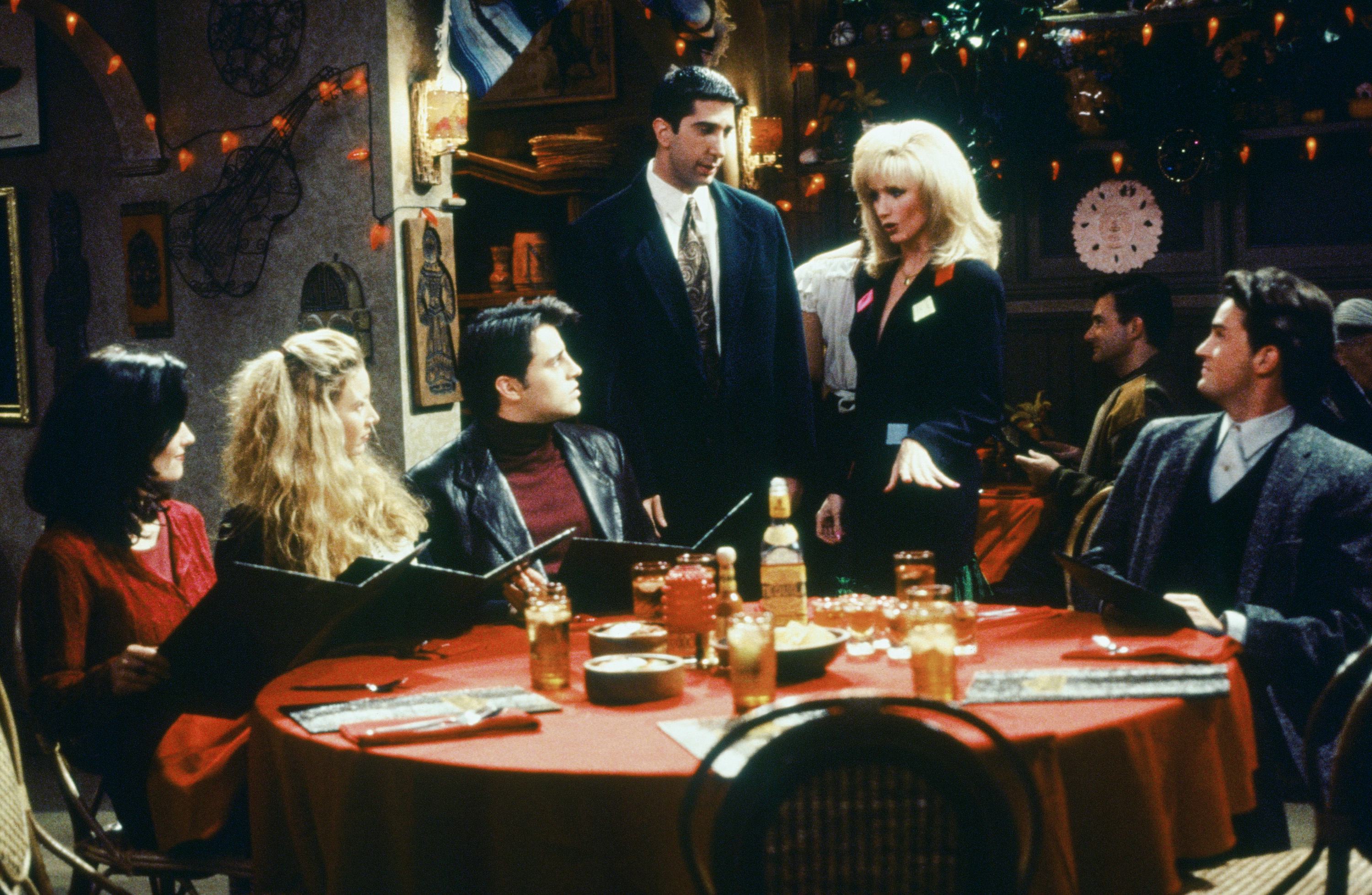 Friends Morgan Fairchild Matthew Perry