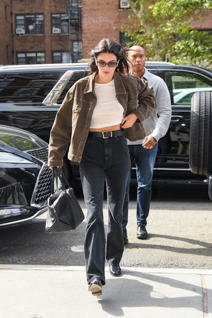 Kendall Jenner loafer look