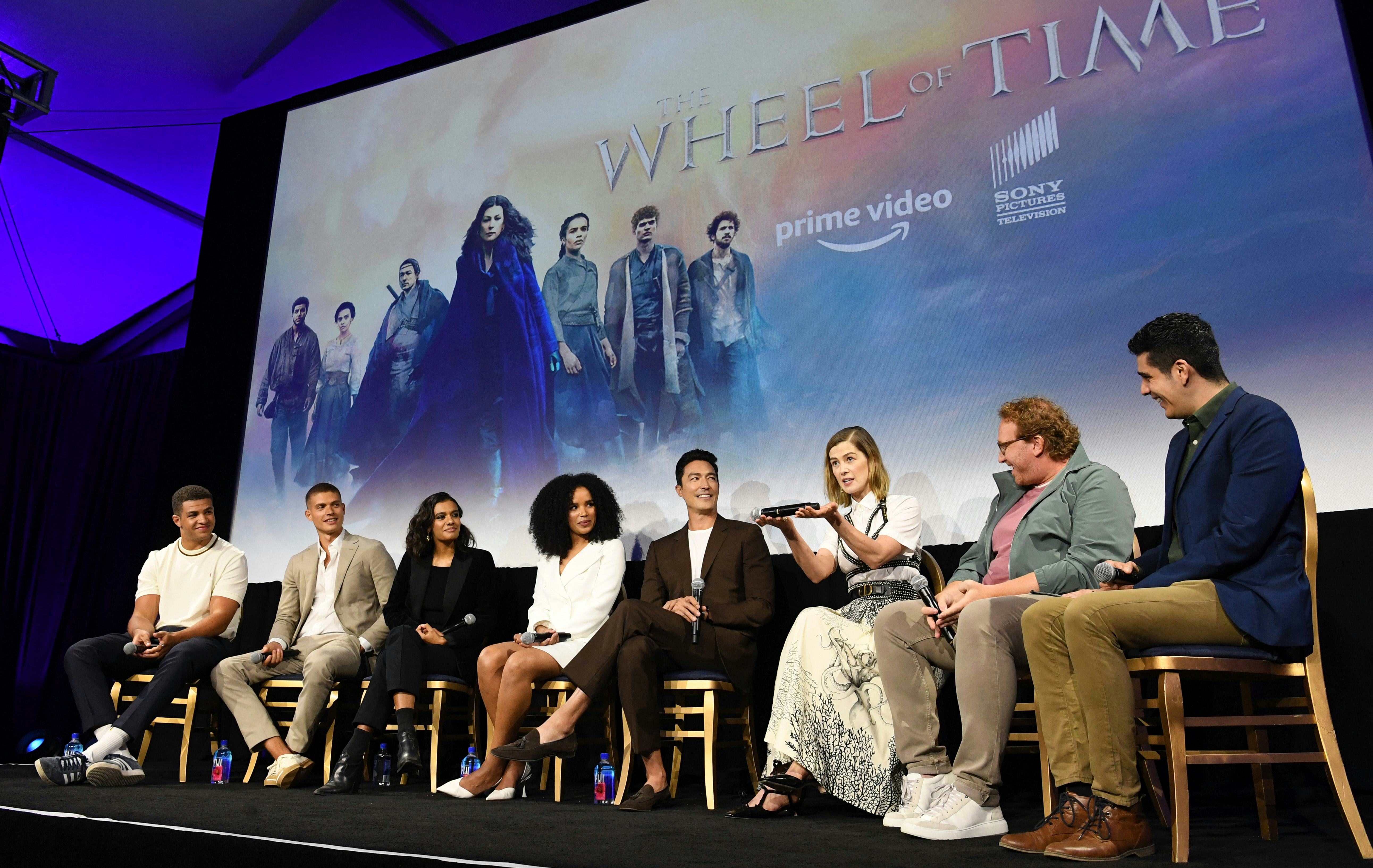 The cast of &lsquo;The Wheel Of Time&rsquo; on Amazon Prime Video, which was renewed for Season 3.