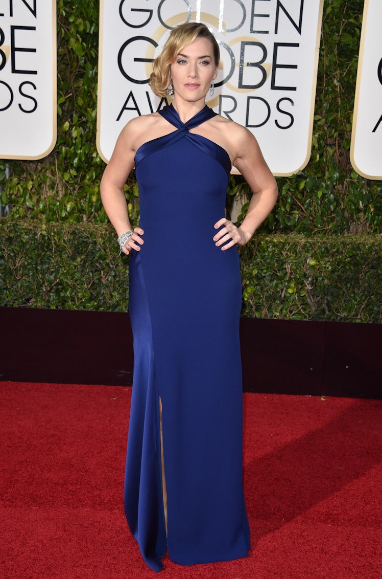 Kate Winslet attends the 73rd Annual Golden Globe Awards 