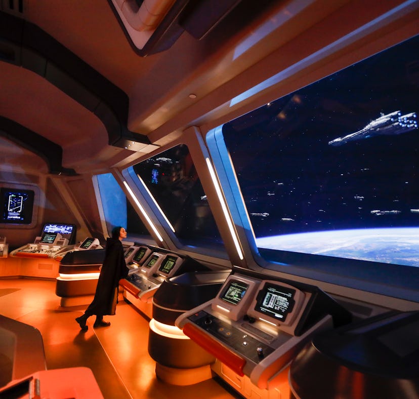 Inside Disney World's now-closed Star Wars: Galactic Starcruiser hotel.