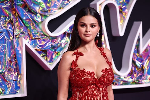 Selena Gomez at the 2023 MTV Video Music Awards. The singer debuted a blunt long bob haircut a month...