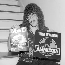 LOS ANGELES, CA - DECEMBER, 1993:  American singer, musician, record producer, and actor "Weird Al" ...