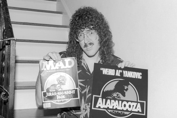 LOS ANGELES, CA - DECEMBER, 1993: American singer, musician, record producer, and actor "Weird Al" ...