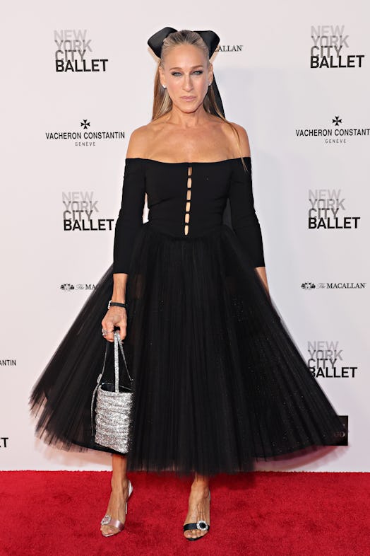 Sarah Jessica Parker attends the New York City Ballet 2023 Fall Fashion Gala at David H. Koch Theate...