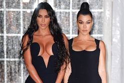 Kim Kardashian West and Kourtney Kardashian 