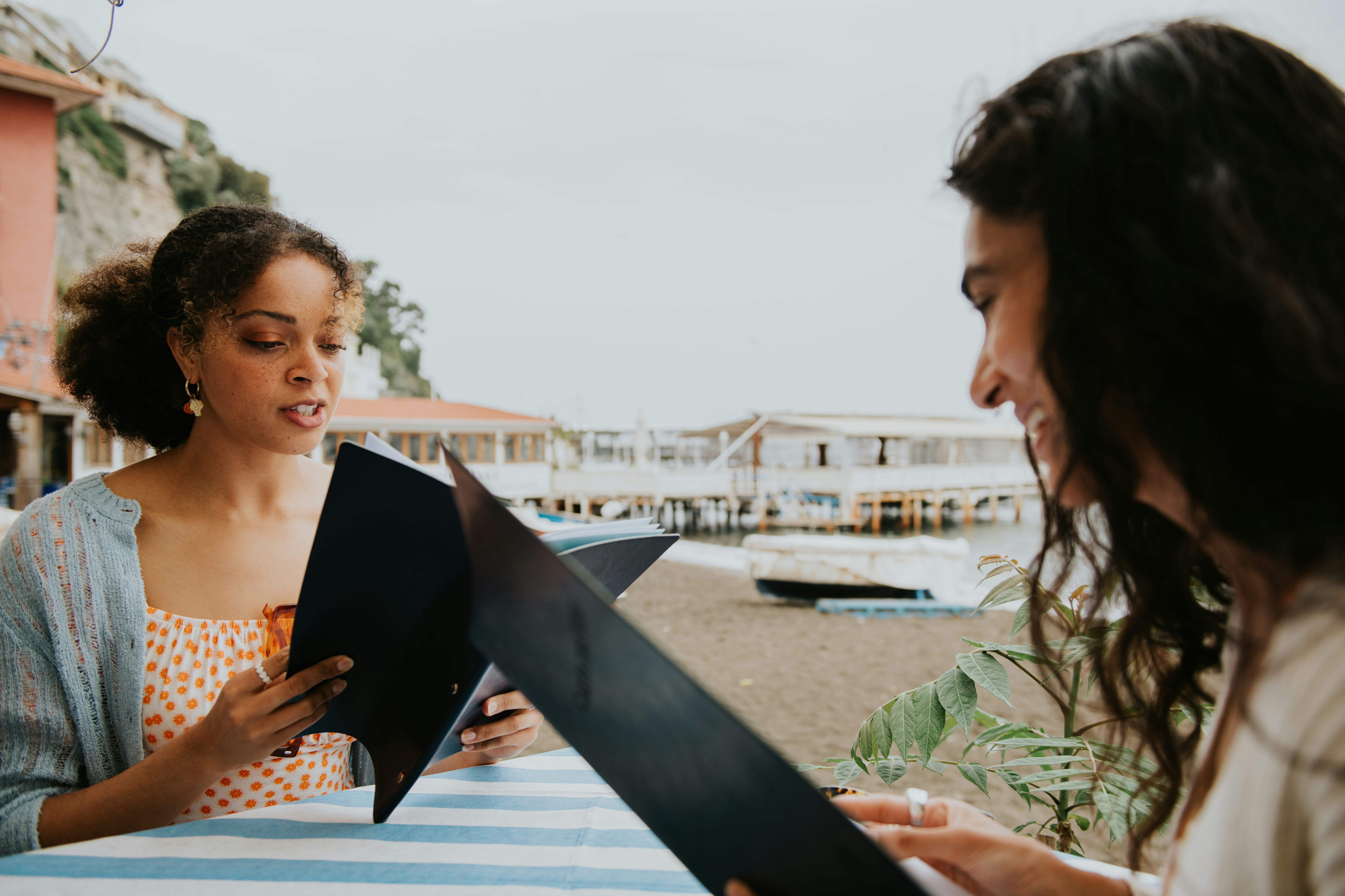 Taurus has amazing manners in a restaurant.