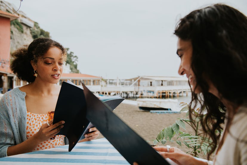 Taurus has amazing manners in a restaurant.