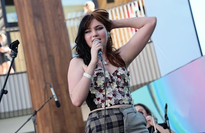 GAYLE performs on stage during the Afterpay's ShopsLA event at Westfield Century City Mall on Februa...
