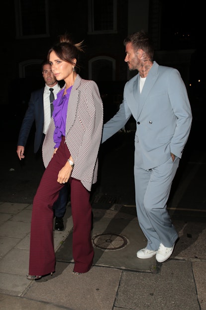 Victoria & David Beckham's Couple Style Features Decades Of Unforgettable  Matching Moments