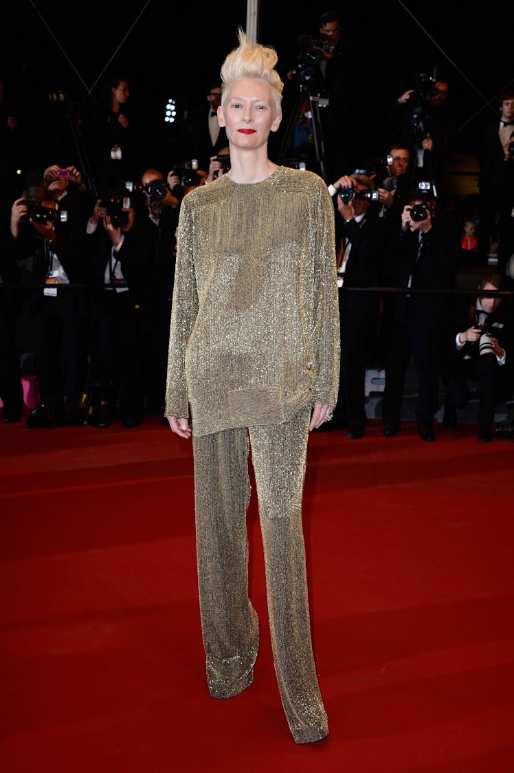 Tilda Swinton attends the 'Only Lovers Left Alive' premiere 