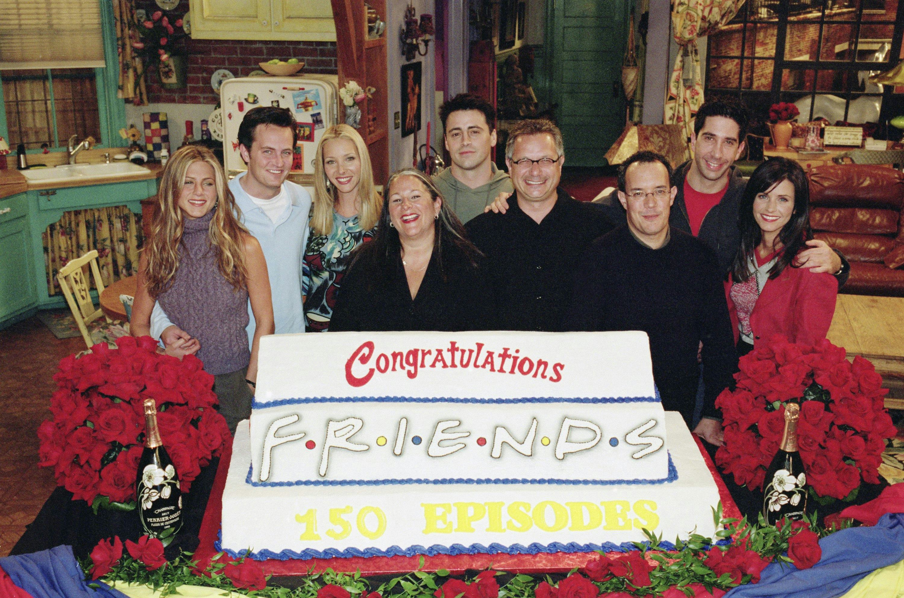 FRIENDS - &ldquo;The One With The Engagement Picture&rdquo; &ndash; Episode 5 &ndash; Aired 11/2/2000  &ndash; Pictured (l-r): &hellip;