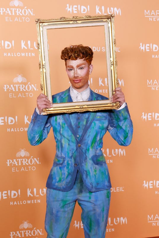 NEW YORK, NEW YORK - OCTOBER 31: James Charles attends the 2023 Heidi Klum Hallowe'en Party at Marqu...