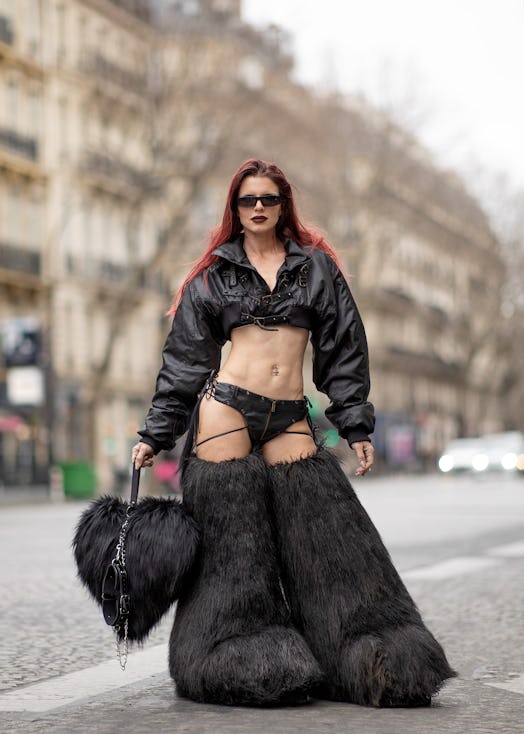 PARIS, FRANCE - MARCH 04: Julia Fox is seen on March 04, 2023 in Paris, France. (Photo by Rachpoot/…