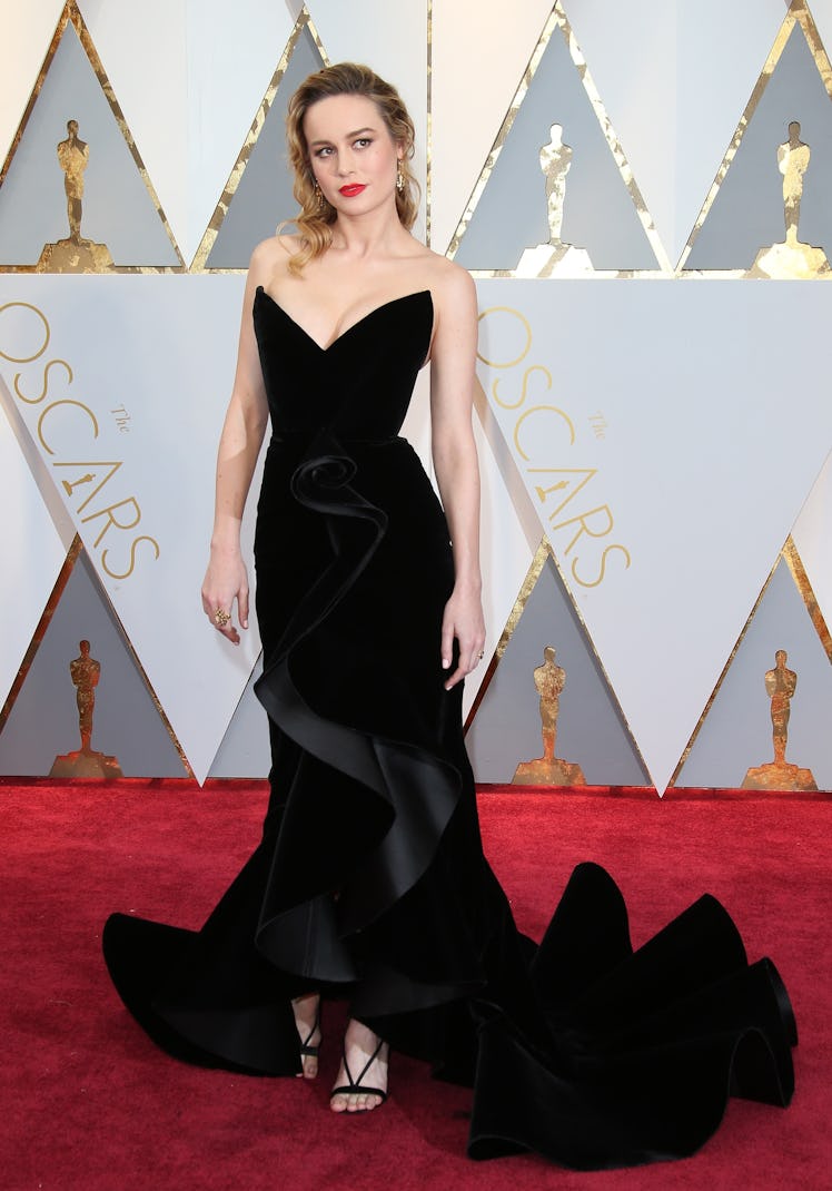 Brie Larson arrives at the 89th Annual Academy Awards 