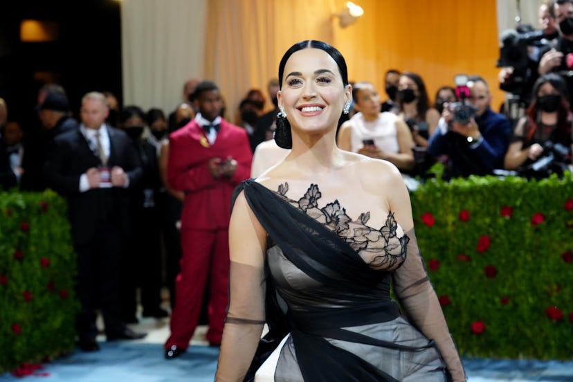 Katy Perry on the red carpet.