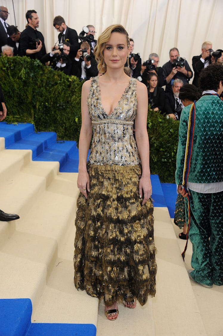 Brie Larson attends "Rei Kawakubo/Comme des Garcons: Art Of The In-Between" Costume Institute Gala 