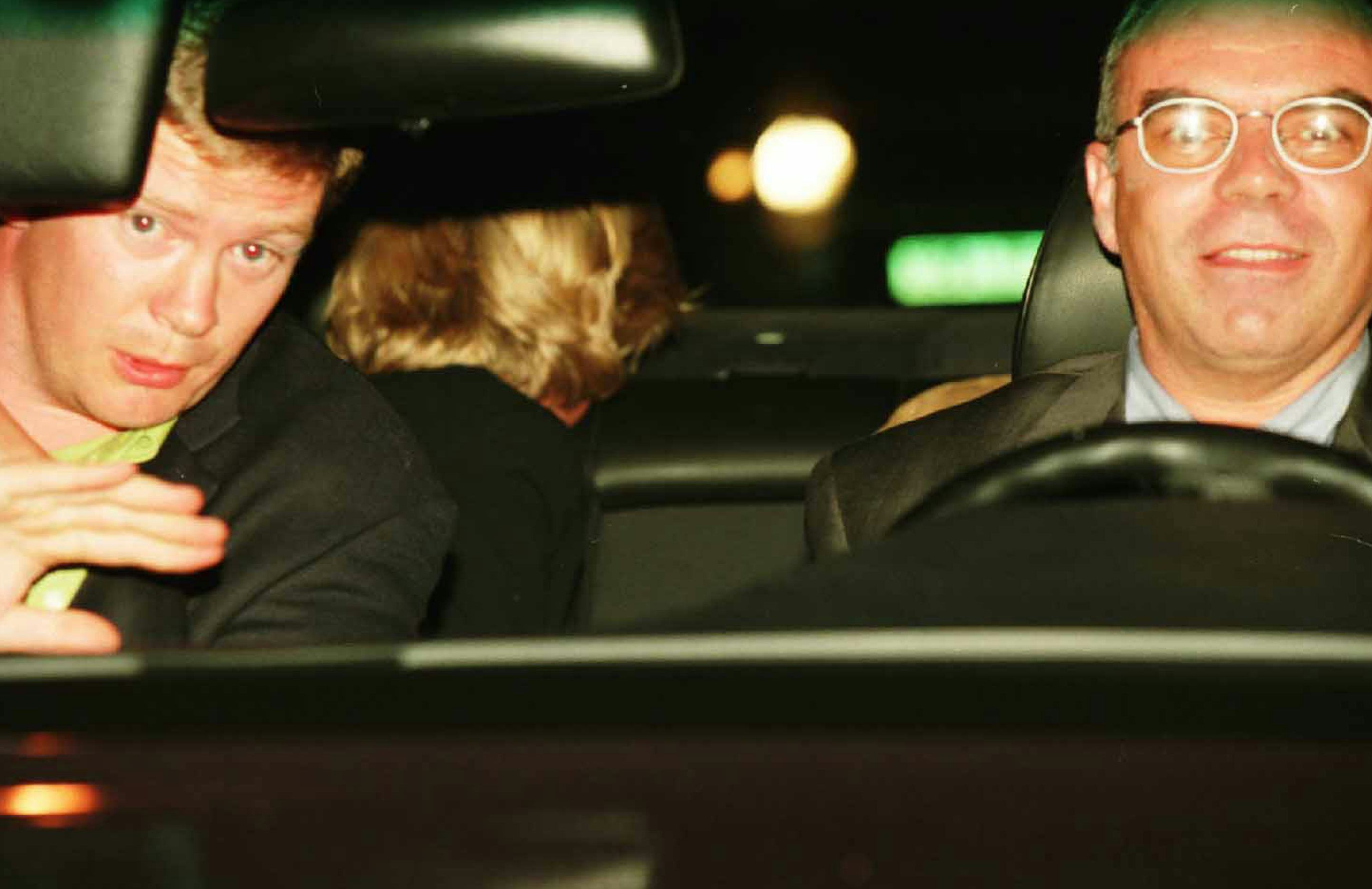 A photo from the night of Princess Diana&rsquo;s death. Her bodyguard Trevor Rees-Jones and driver Henri P&hellip;