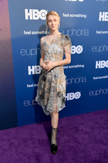 Hunter Schafer attends the LA Premiere of HBO's "Euphoria" 