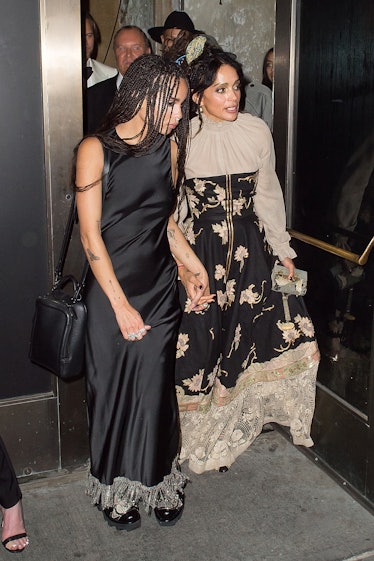 Zoe Kravitz (L) and Lisa Bonet attend the "China: Through The Looking Glass" Costume Institute Benef...
