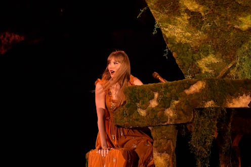 BUENOS AIRES, ARGENTINA - NOVEMBER 09: EDITORIAL USE ONLY. NO BOOK COVERS. Taylor Swift performs ons...