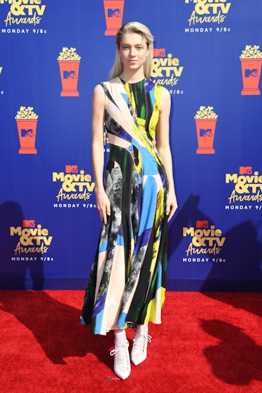 Hunter Schafer attends the 2019 MTV Movie and TV Awards 
