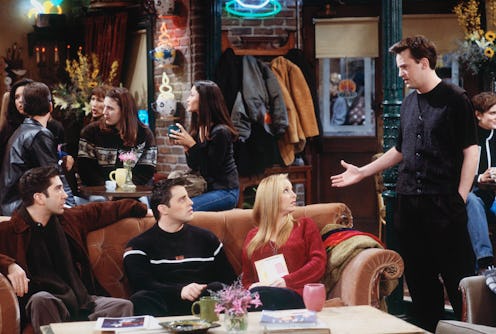 Ross, Joey, Phoebe, and Chandler on 'Friends.' Photo via Getty Images