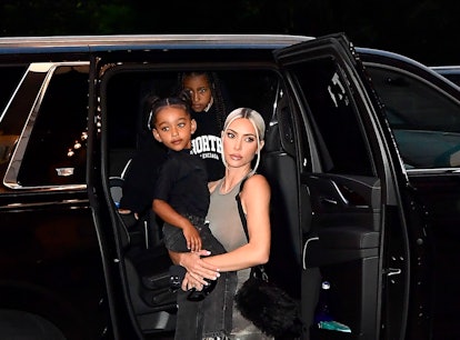 Kim Kardashian revealed how she answers her kids' questions about her divorce from Kanye West.