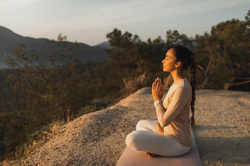 Calm and quiet, spiritual harmony with nature. Mindfulness and life balance. Vitality in life and me...