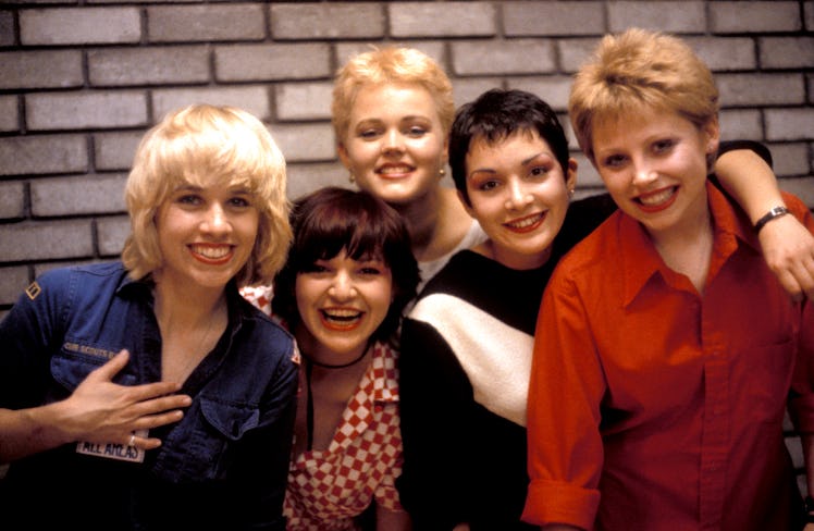 The Go-Go's, circa 1980, are a musical influence for The Linda Lindas now in 2023. 