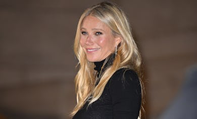 Gwyneth Paltrow's 2023 holiday video includes her iconic 1999 Ralph Lauren gown.