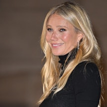 Gwyneth Paltrow's 2023 holiday video includes her iconic 1999 Ralph Lauren gown.