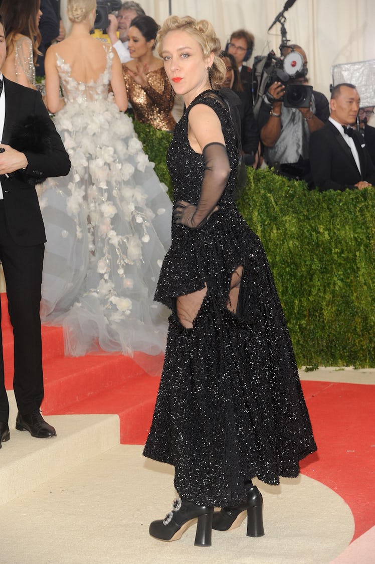 Chloe Sevigny attends "Manus x Machina: Fashion In An Age Of Technology" Costume Institute Gala.