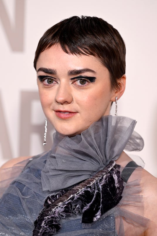 LONDON, ENGLAND - NOVEMBER 15: Maisie Williams arrives at the GQ Men Of The Year Awards 2023 at The ...