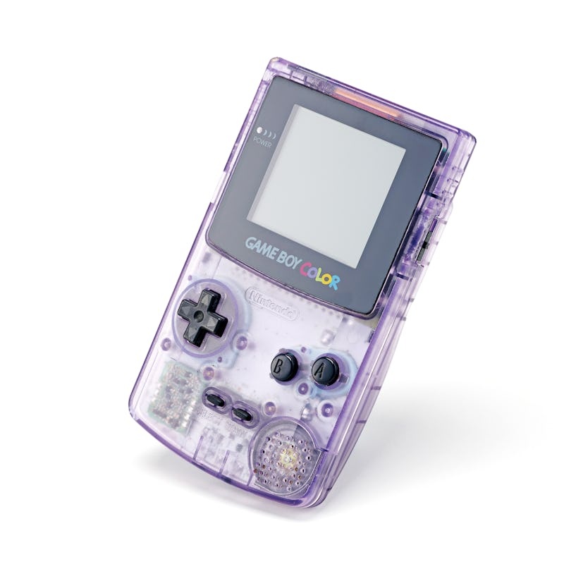 A Nintendo Game Boy Color handheld video game console, taken on December 20, 2019. (Photo by Phil Ba...