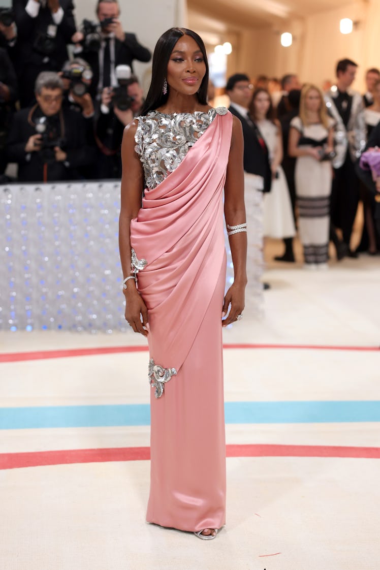 \Naomi Campbell attends The 2023 Met Gala Celebrating "Karl Lagerfeld: A Line Of Beauty" \