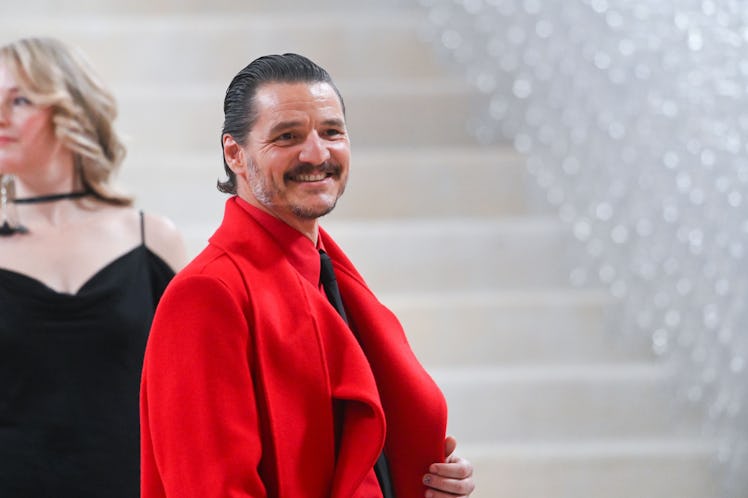 NEW YORK, NEW YORK - MAY 01: Pedro Pascal attends The 2023 Met Gala Celebrating "Karl Lagerfeld: A L...