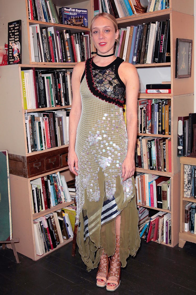 Actress and fashion designer Chloe Sevigny attends the 2015 Morbid Anatomy Museum gala on April 21, ...