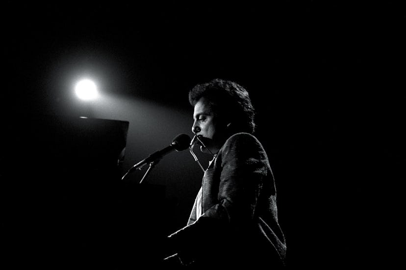 Billy Joel Performing At Wembley Arena, London 15/07/1987 (Sony Music Archive via Getty Images/Terry...