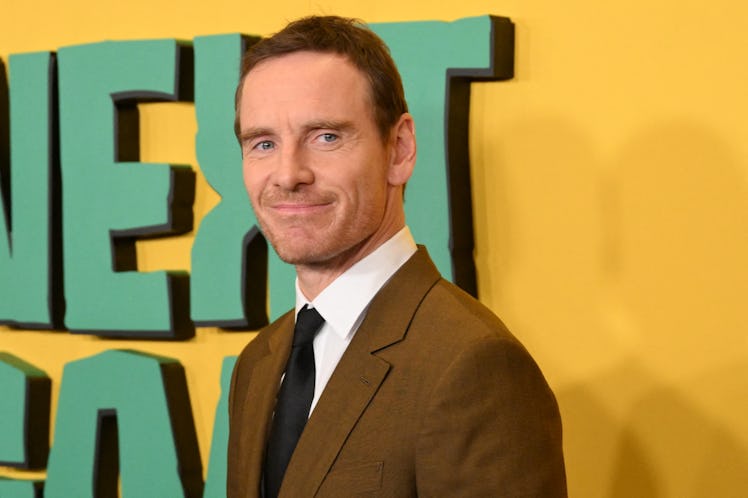 Irish actor Michael Fassbender arrives for the Los Angeles premiere of Searchlight Pictures' "Next G...