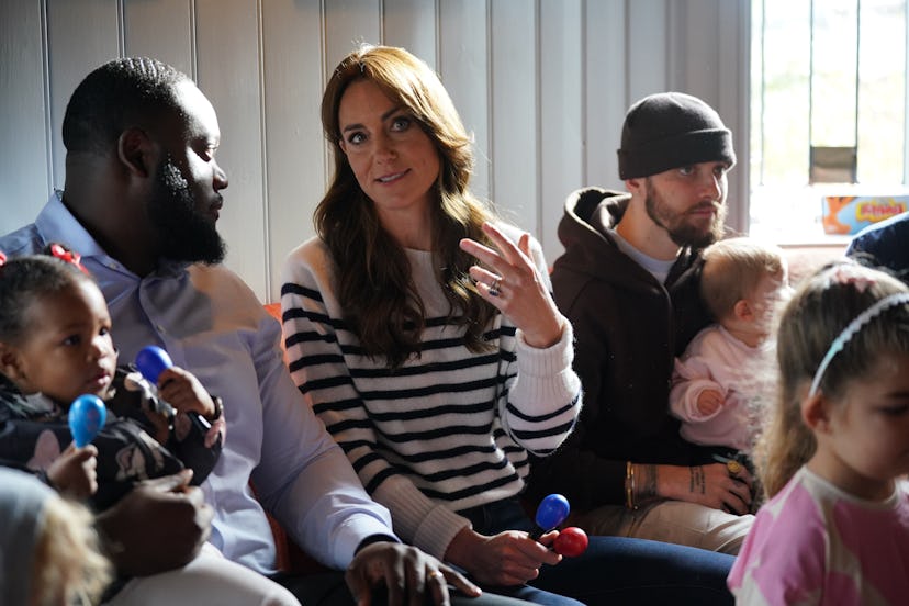 Catherine, Princess of Wales meets the “Dadvengers” community.