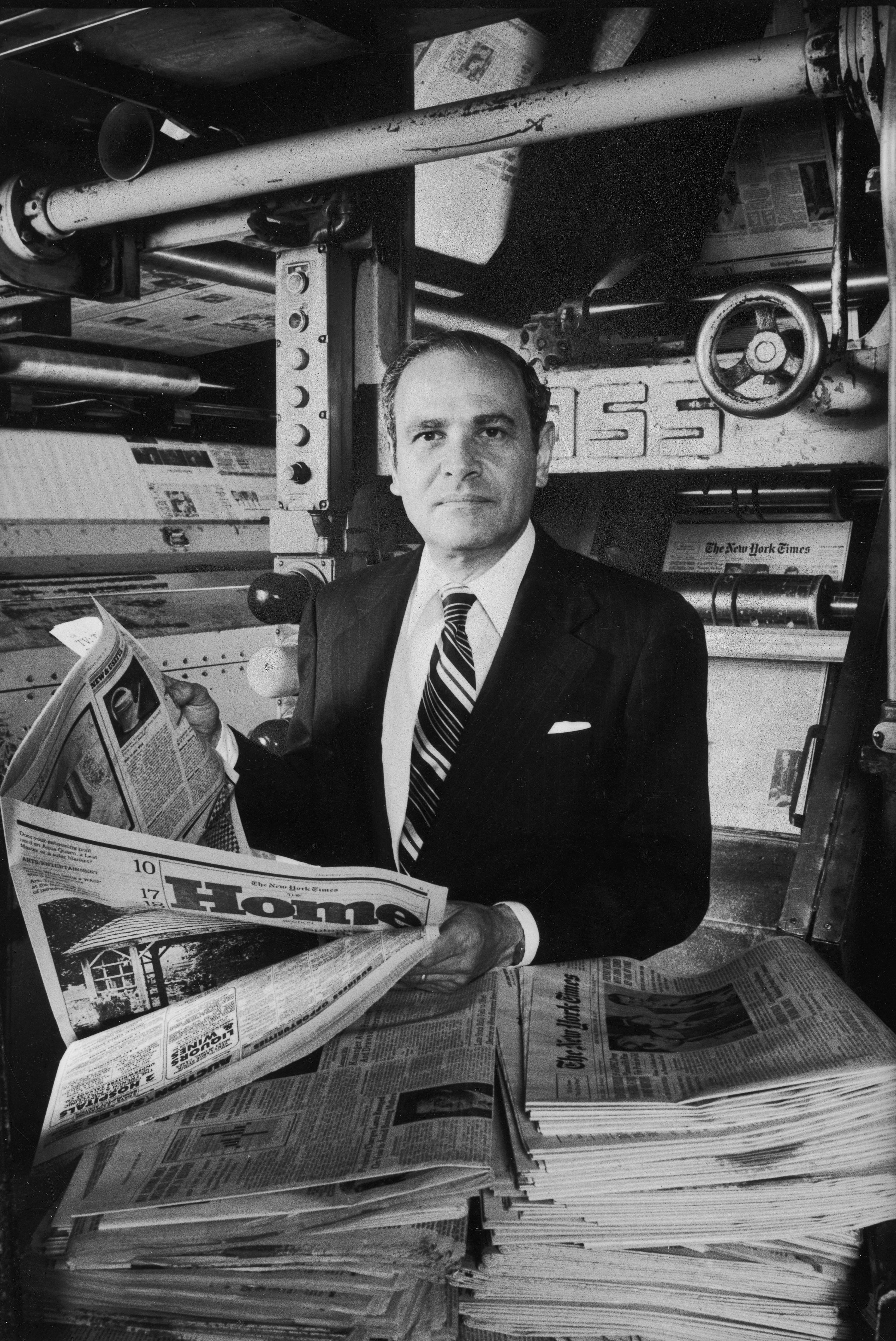 Arthur Ochs Sulzberger, whose family served as inspiration for the Huntzbergers on &lsquo;Gilmore Girls.&rsquo; &hellip;