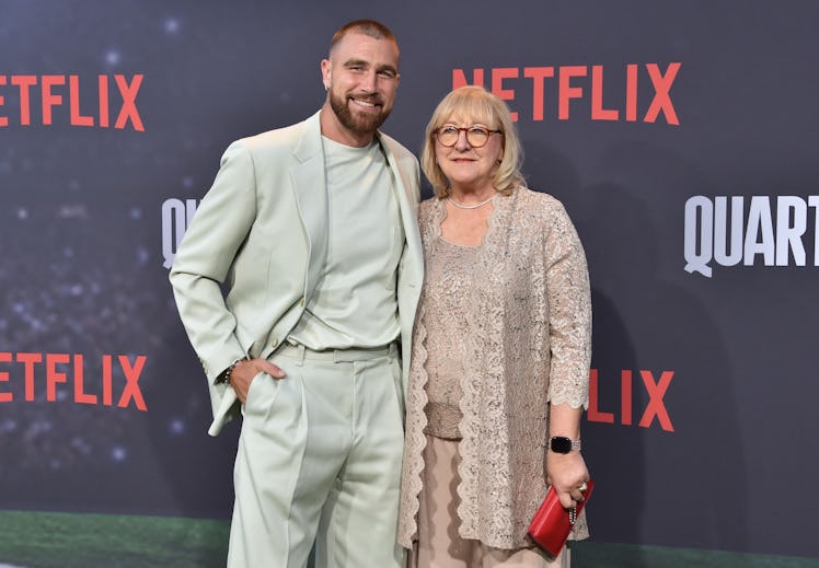 Travis Kelce and Donna Kelce
