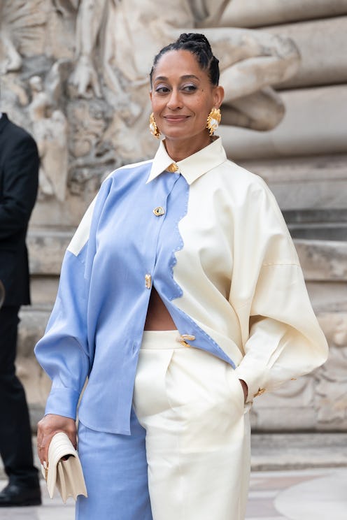 PARIS, FRANCE - JULY 03: Tracee Ellis Ross attends the Schiaparelli Haute couture Fall/Winter 2023/2...