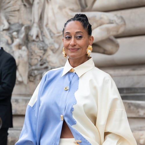 PARIS, FRANCE - JULY 03: Tracee Ellis Ross attends the Schiaparelli Haute couture Fall/Winter 2023/2...